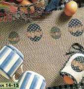 Easter placemat