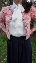 En Flor Cardigan by Delphine Sebirot-Spanish-Free