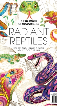 The Harmony of Colour Series - Book 96 Radiant Reptiles