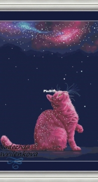 Constellation Cat by Nadezhda Gavrilenkova