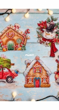 Letistitch L8055 Christmas Toys XSD