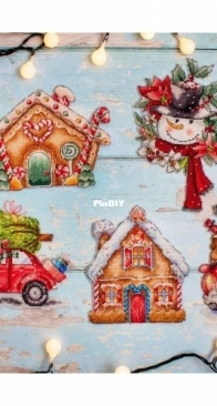 Letistitch L8055 Christmas Toys XSD