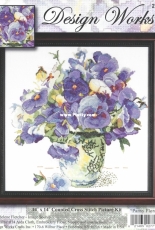 Design Works 2771 Pansy Floral