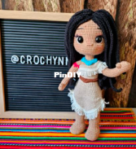 CrochHynny - Lesly Curí  - Pocahontas - Spanish