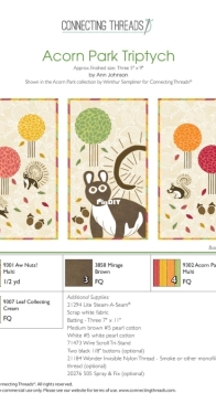 Connecting Threads - Acorn Park Triptych - Free