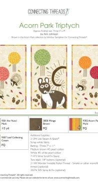 Connecting Threads - Acorn Park Triptych - Free
