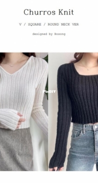 Churros Knit by Hyeonji Jin - Bosong