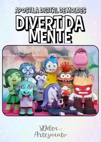 Delen Artesanato -Inside Out -  Divertidamente - Portuguese