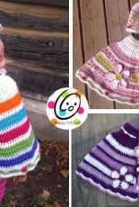 Snappy Tots - Heidi Yates - Miss Snappy Poncho and Cloche
