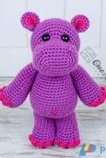 One and Two Company - Carolina Guzman - Pip the Hippo Amigurumi