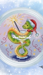 Eastern Calendar - Snake by Antonina Tretyakova