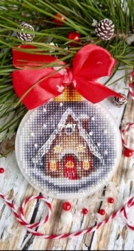 Gift Balloon House 2 Ornament by Tom Mishukov - Toma Mishukova