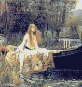 Artecy Cross Stitch - The Lady of Shalott
