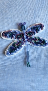 mill hill sapphire dragonfly