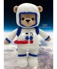 Craft by Anh / A Tiny Corner Us - Anh Van Nguyen - Anh Van Nguyen - Astronaut Bear