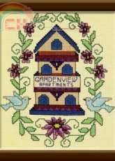 DMC Garden View Birdhouse Free