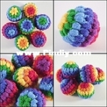 Frankies Knitted Stuff - Frankie Brown - Puffballs - Free