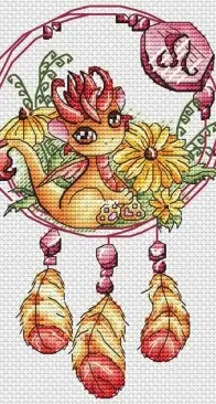 SA-Stitch - Zodiac Dragon Leo by Alexandra Zamorina