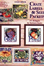 American School of Needleworks ASN 3738 Crate Labels and Seed Packets XSD