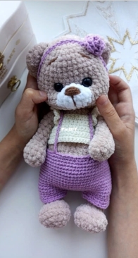 Toys for Katy - Yuliya/Julija Kravchenko - Юлия Кравченко - Bear - Мишутка - Russian