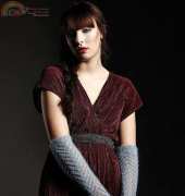 ROWAN-Glisten Gloves by Martin Storey-Free