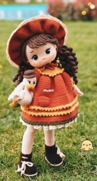 HobbyMix - Nuray Dagli - Maysa Doll and Duck - Boneca Maysa e seu Pato - Portuguese - Translated