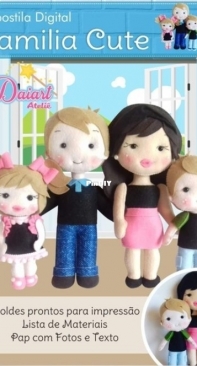 Daiart Atelie - Dai Marques - Cute Family -  Família Cute - Portugueses