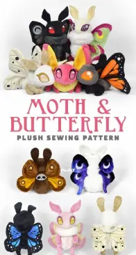Sew Desu Ne? - Choly Knight - Moth & Butterfly Plush - English