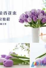 New Mommy Handmade DIY - Su Su Jie Jia - Susans Family - B052 - Tulip Bouquet - Chinese - Free