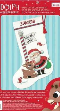Dimensions 70-08959 Rudolph Stocking XSD