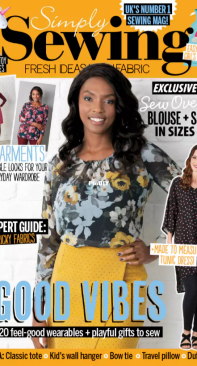 Simply Sewing Issue 66 March 2020