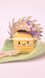 Chouchou Crochet - Melina Akamatsu - Pamonha Amigurumi - Portuguese - Free