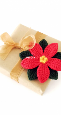 Stitch By Fay - Fay Lyth - Poinsettia Ornament - Free