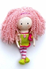 TootyLou - Viviane Haughery - Doll with Purse