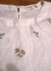 Stitched Linen Blouse