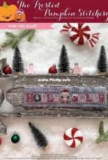 The Frosted Pumpkin Stitchery - Holly Jolly Bandit