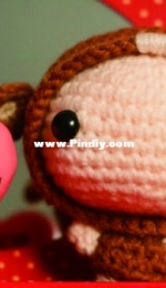 Love Dragonfly - Little Monkey Costume Doll - Chinese