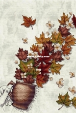 Art Stitch LadyD - Autumn Tea Party by Daria Smirnova