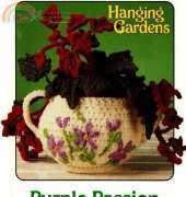 Annie s Attic- Barbara Anderson – 87D05- Hanging Gardens- Purple Passion