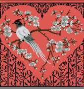 The Spirit of Japan - Osaka Heart from The World of Cross Stitching TWOCS 147
