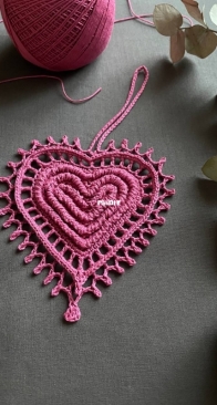 Vitagul - Viktoria Gul - Виктория Гуль - Heart pendant -  Подвеска Сердце