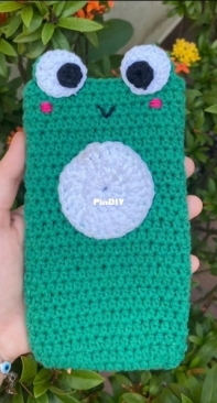 Cellphone froggy pouch