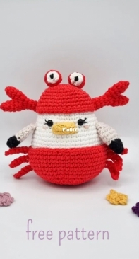 Mes Mignonneries - Pearl the Seagull Disguises Itself as a Crab - Perle La mouette se déguise en crabe - English and French - Free
