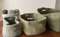 Wool Vessel 3: Little Boxes by Nick Davis