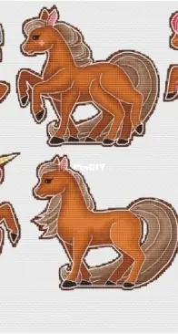Horses by Diana Grib - SAGA