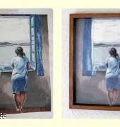 La Muchacha en la ventana de Dalí