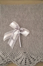 Garter stitch blanket
