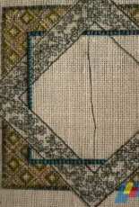 Green  lace mandala II