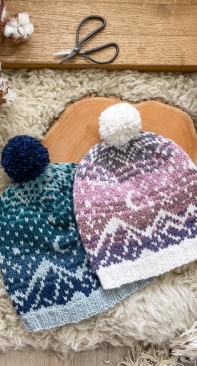 Kroopa Knits - Karolina Adamczyk - Starry Night Hat