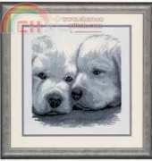 Vervaco 70.898 Loving puppies